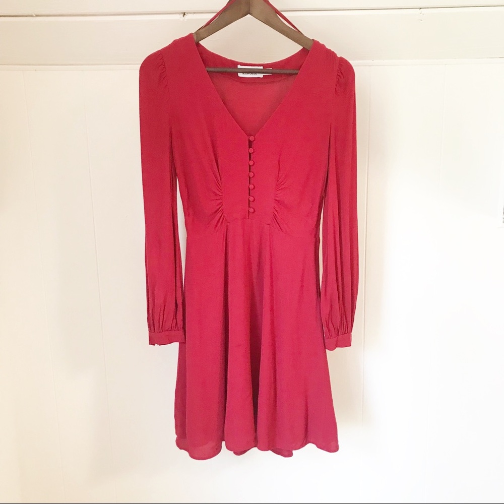 & Other Stories Mini Skater Dress